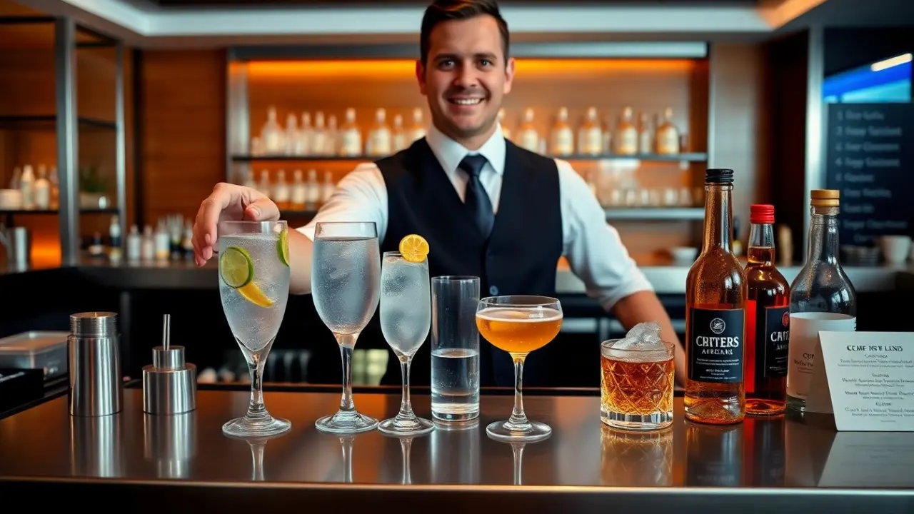 what drinks to order at a bar