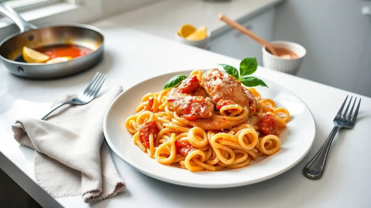 vodka pasta with chicken
