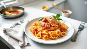 vodka pasta with chicken