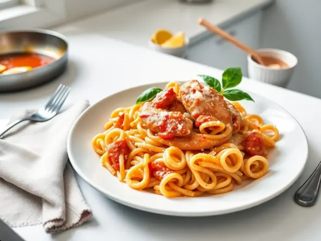 Creamy Vodka Pasta With Chicken: A Quick Weeknight Recipe For Bold Flavor