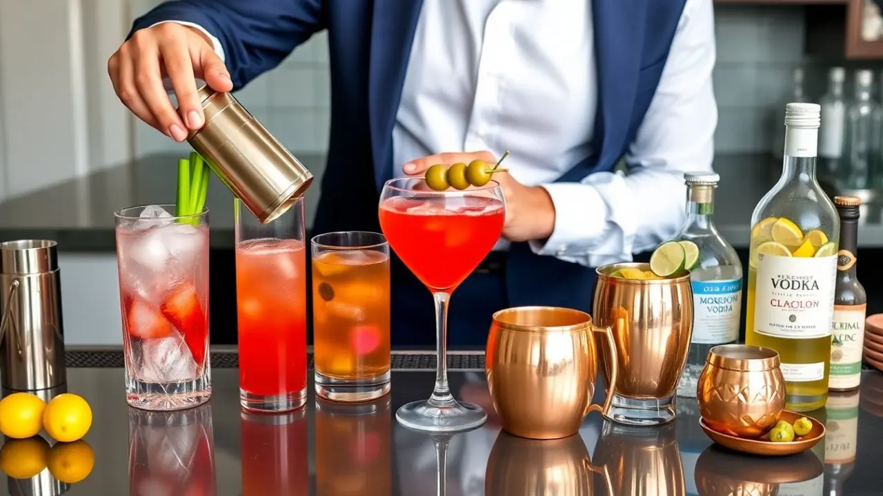 popular vodka mixed drinks