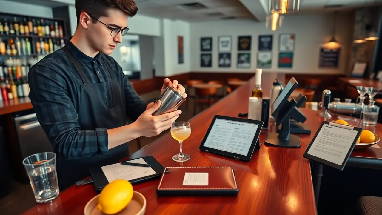 how to become a bartender
