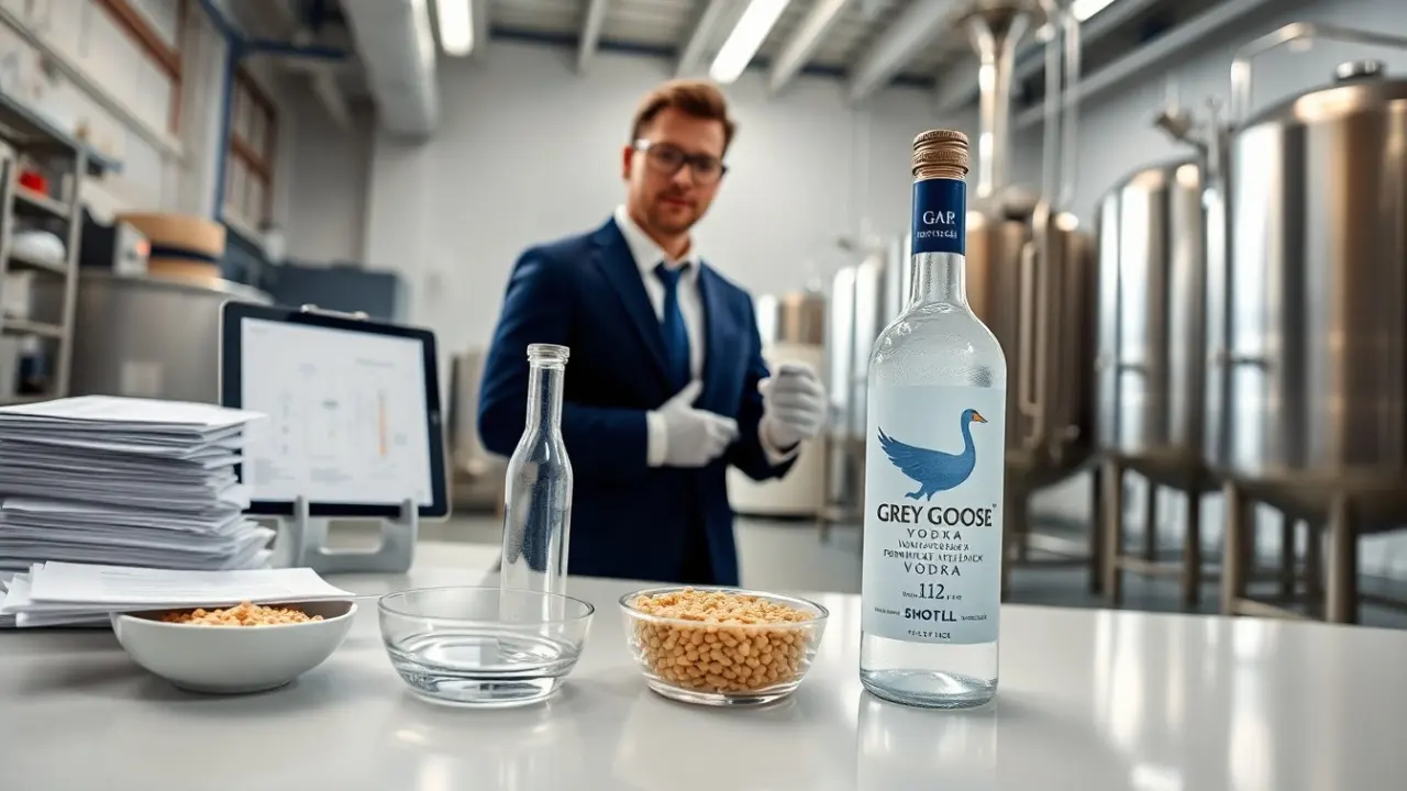 what is grey goose vodka made from