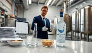 what is grey goose vodka made from