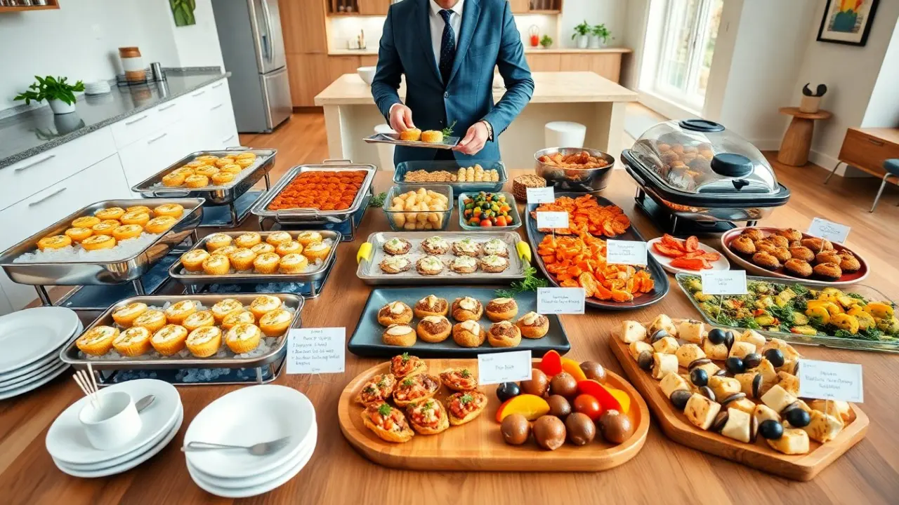 cocktail party appetizers