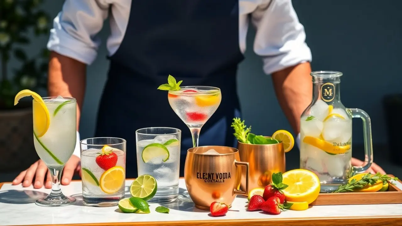 spring vodka cocktails