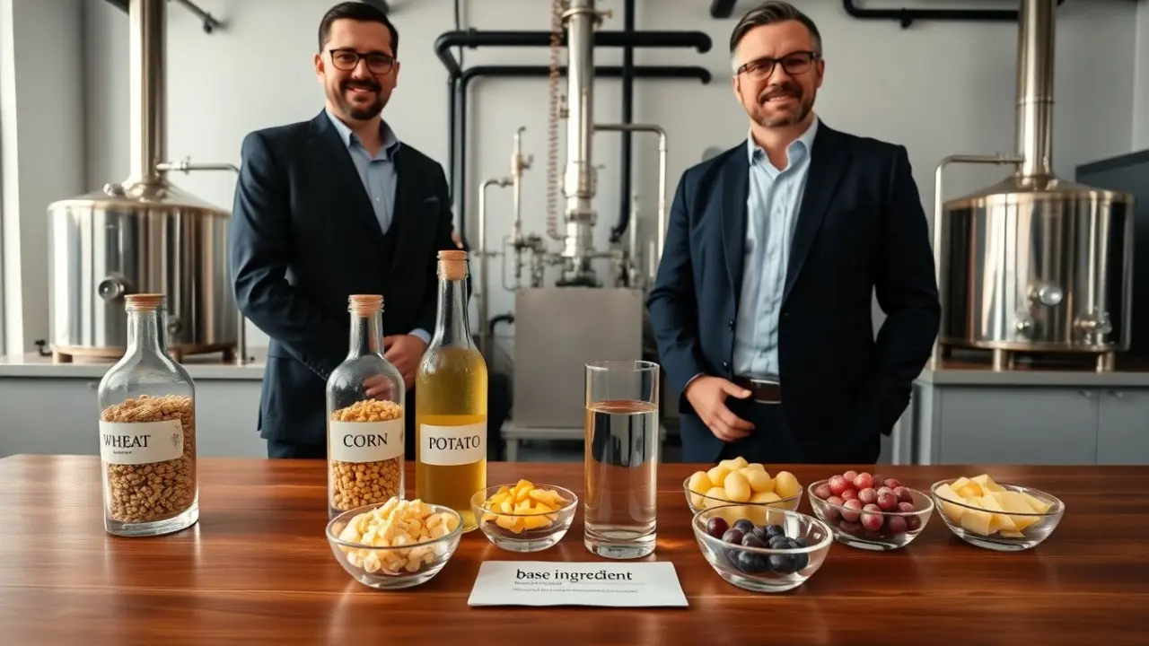 what is vodka made from