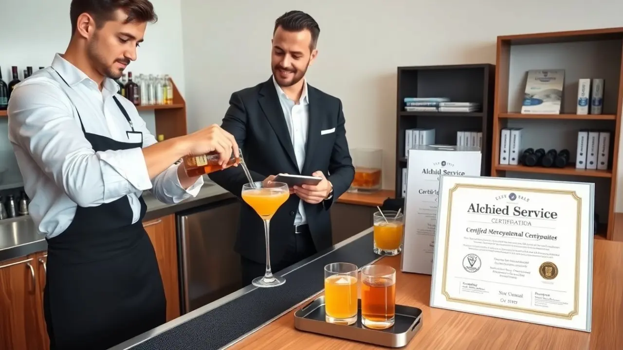 how to become a certified bartender