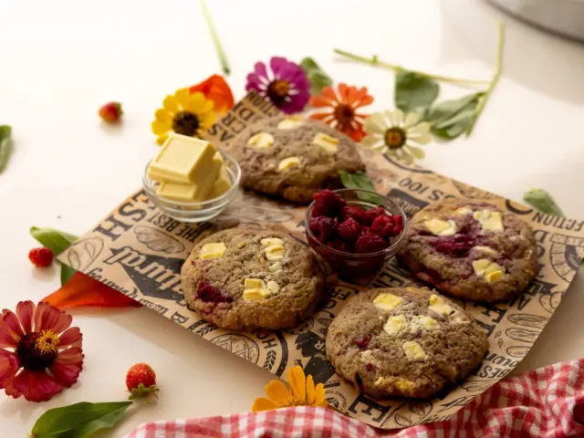 Cookiesforlove raspberry lemonade cookies